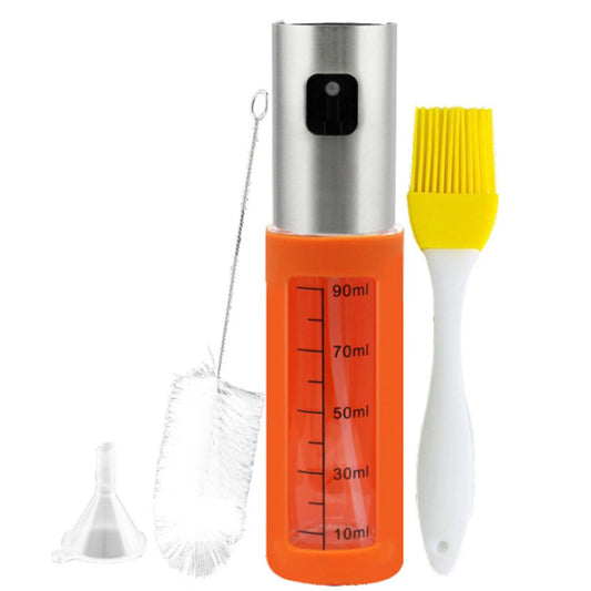 Oil Spray Bottle + Brush + Funnel